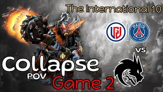 The International 10 | PSG.LGD vs Team Spirit | Game 2 | Collapse Magnus POV | GRAND FINALS