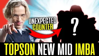 TOPSON Discover New IMBA Mid Hero - Unexpected COUNTER Picked DOTA 2