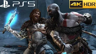Sons of Thor | Magni and Modi Vs Kratos | God Of War Boss Fight | Ps5 4k 60fps Gameplay 2021