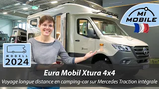 Première mondiale - camping-car tout-terrain - Eura Mobil Xtura | Mercedes 4x4