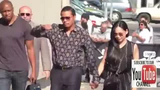 Terrence Howard arrives to Jimmy Kimmel Live