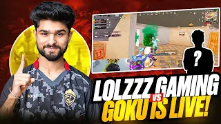 @LoLzZzGaming VS GOKU OP LIVE 🔥 | INTENSE CLASSIC FIGHT | BGMI HIGHLIGHT