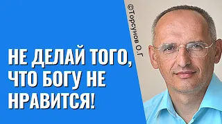 Не делай того, что Богу не нравится! Торсунов лекции