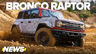 Ford Bronco RAPTOR shows off! (New teasers)