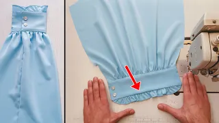 Sleeve sewing techniques for beginners. Without sewing courses