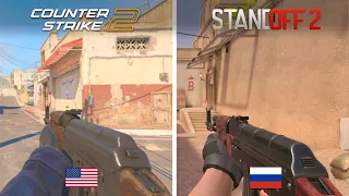 AMERICAN CS2 vs RUSSIAN STANDOFF 2 Comparison