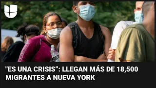 Alcalde de Nueva York declara el estado de emergencia tras la llegada de miles de migrantes