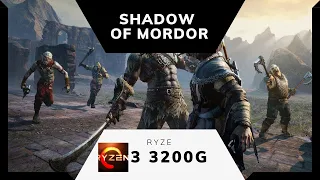 Middle-earth™: Shadow of Mordor RYZEN 3 3200G VEGA 8 2X8 2800MHZ