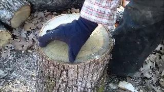 How to Split Firewood  For Beginners