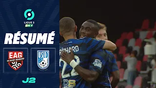 EN AVANT GUINGAMP - USL DUNKERQUE (0 - 1) - Résumé - (EAG - USLD) / 2023-2024