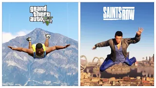 GTA 5 vs Saints Row 5 (2022) - comparison of details!