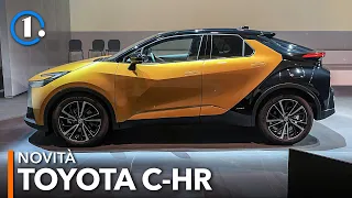 Toyota C-HR 2024 🇯🇵 Anche IBRIDA plug-in con 66 KM in ELETTRICO