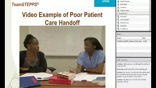 I-PASS: Integrating High Quality Handoffs into TeamSTEPPS and Hospital Care