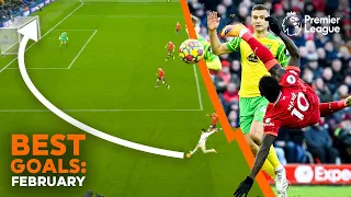 Shot or cross? | Majestic Mane | BEST Premier League Goals | February