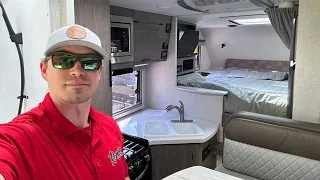 2023 Lance 855s Truck Camper Tour - Can You Access With Slide In⁉️ Fully Off-grid Ready‼️