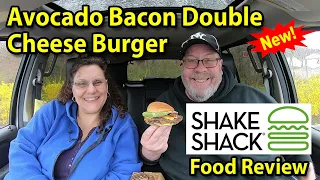 SHAKE SHACK | Avocado Bacon Double Cheeseburger | Taste Test & Review | JKMCraveTV