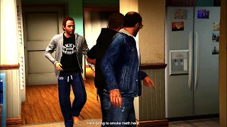 GTA V REAL GRAPHIC: FRANKLIN, MICHAEL. TREVOR 4K 60FPS #6