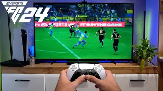 EA FC 24 (FIFA 24) - PS5 First Impression  | POV GAMEPLAY, Handcam 4K 60FPS |