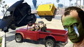 Surviving in Los Santos is really hard！#2 In traffic at a speed of 9999999! - GTA5