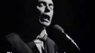 Jacques Brel - Ces gens la subtitulado (Olympia 1966)