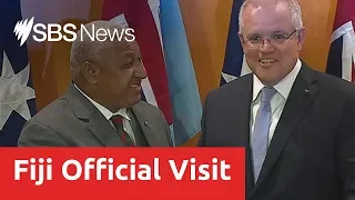Fiji PM not afraid to speak his mind on differences with Morrison