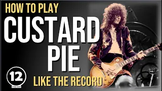 Custard Pie - Led Zeppelin | Guitar Lesson