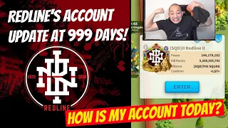 My account at 999 days old! Redline's Account Update! - Rise of Kingdoms (Subtitles)