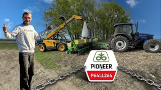 Посівна в розпалі🔥Сіємо соняшник PIONEER P64LL264🌻Lovol 1304+СПМ8❗️ХТЗ-243+КПГ 8.2+Ахілес💪