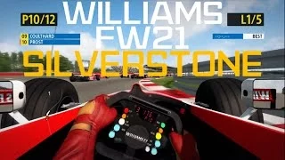 F1 2013 Williams FW21 (90s) - Silverstone Gameplay