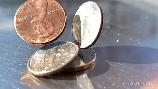 Slow Motion Coin Drop 960 FPS