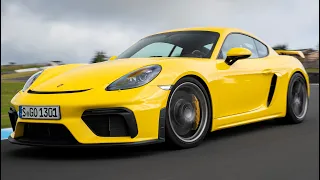 2020 Yellow Porsche 718 Cayman GT4 - Pure Driver’s Car