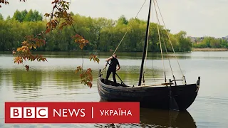 Човен, на якому плавали ще у Київській Русі