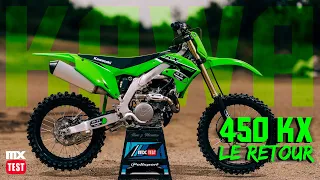 KAWASAKI 450 KX : Le retour !