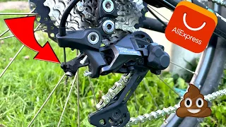 SHIMANO DEORE M5120 с АЛИЭКСПРЕСС!!! ПРИСЛАЛИ ПОДДЕЛКУ !!!