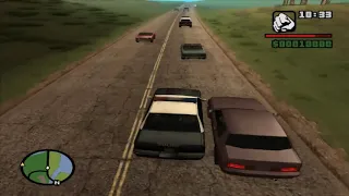 GTA San Andreas DYOM mission - Police Business 3