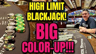 BLACKJACK • The Most I've Ever Won Playing High Limit!!! CHA-CHING!!!