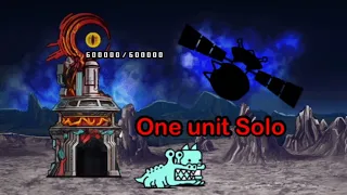 Battle Cats - Into The Future Chapter 3 Moon, One unit Solo