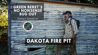 Concealed Fire Pit: S1E10 Green Berets No Nonsense Bug Out | Gray Bearded Green Beret