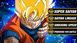 WHAT?? THE BEST!!!! LEVEL 10 LINKS 100% RAINBOW STAR HEART VIRUS GOKU! (DBZ: Dokkan Battle)