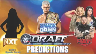 WWE 2024 DRAFT PREDICTIONSS