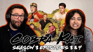 Cobra Kai Season 3 Ep 3 & Ep 4 First Time Watching! TV Reaction!!