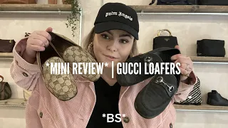 GUCCI LOAFERS REVIEW | LUXURY SHOPPING REVIEW | LUXURY FASHION | LUXURY THRIFTING