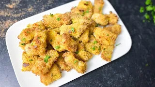 Oven Fried Catfish Nuggets Recipe