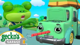 Tilly Tow Truck is Sick | Gecko's Garage | Trucks For Children | Cartoons For Kids