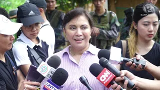 Robredo: 2022 elections not a factor in accepting anti-drugs post