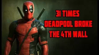 31 Times Deadpool Broke The 4th Wall