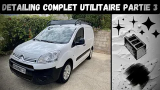 Detailing COMPLET sur véhicule UTILITAIRE d'un VRAI MACON!!! 👷‍♂️🚧 Partie 3/3