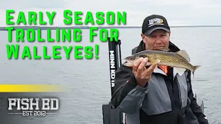Trolling for Walleye (Early Season Tips & Tricks)- Fish Ed
