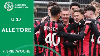 Zwei Kantersiege, Schalke stolpert | Alle Tore der B-Junioren-Bundesliga | Woche 7