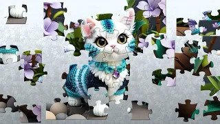 Little Cute Cat Puzzle * Online Puzzle Game